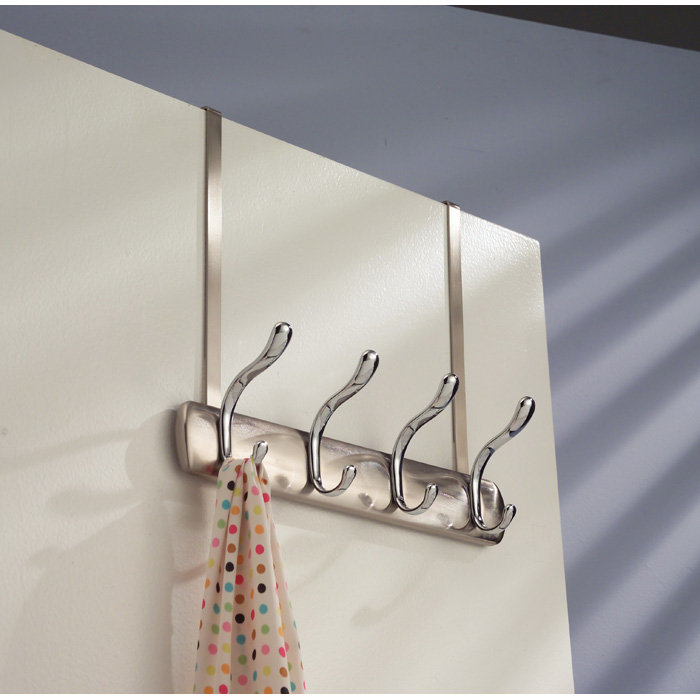 iDesign Bruschia OvertheDoor Hook Rack & Reviews Wayfair